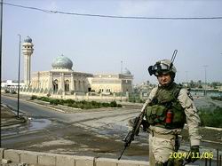 Jared at Saddam Mosque