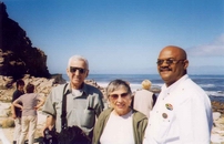 Mark, Jan and Cyril at Cape of Good Hope