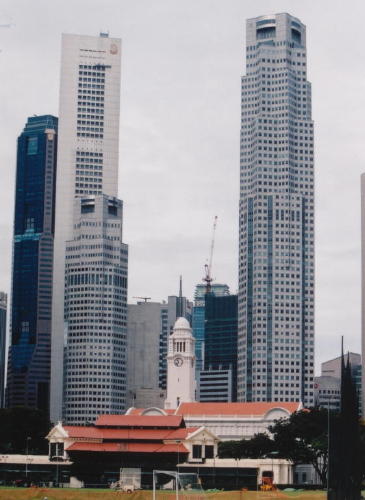 Singapore Skyline - KLM Photo