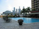 Poolside at the Oriental - KLM Photo