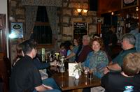 The Group in the bar at Culcreuch
