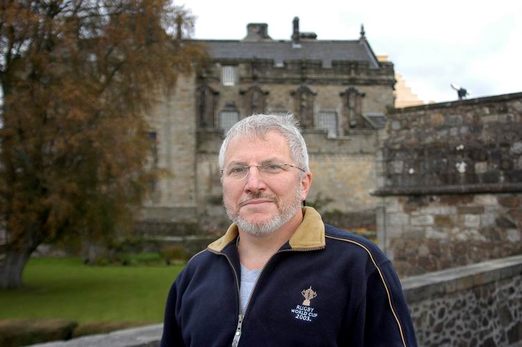 Gary at Stirling Castle