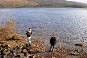 Mark H and Todd on Loch Lomand