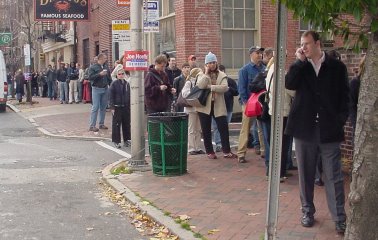 Voting in Old City